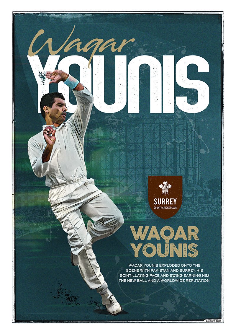 wagar younis poster