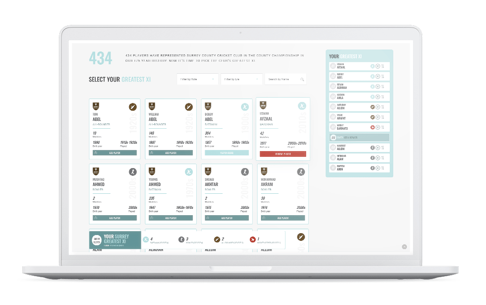 kia oval cricket stats design