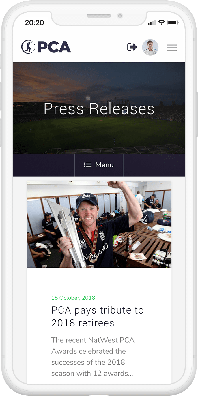 pca cricket iphone preview
