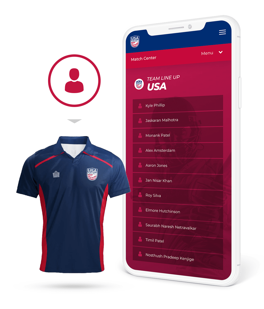 usa cricket iphone design preview