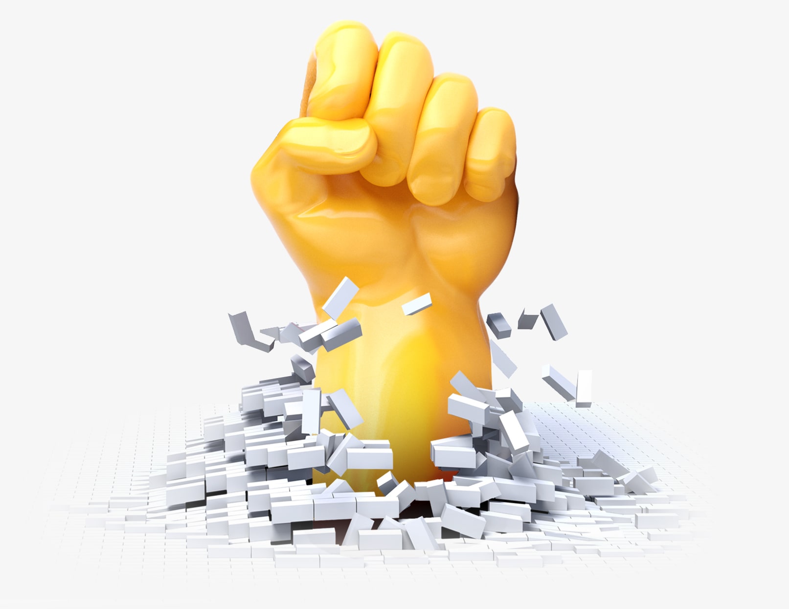 fist through icons